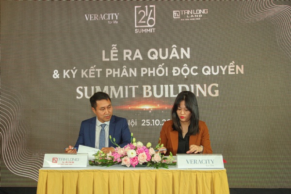LỄ RA QUÂN VÀ KÝ KẾT PHÂN PHỐI ĐỘC QUYỀN DỰ ÁN SUMMIT BUILDING