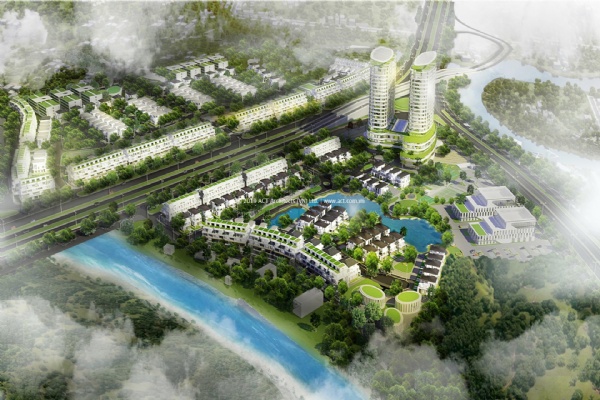 Chi tiết đường đi tới dự án Việt Đức Legend City
