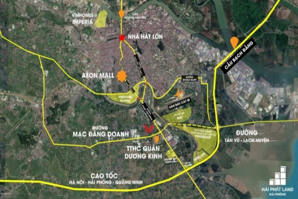 Vị trí Vinhomes Golden City Dương Kinh có gì đặc biệt?