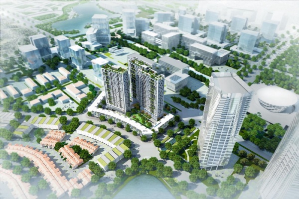 Giá bán chung cư Pacific Starlake Tây Hồ Tây