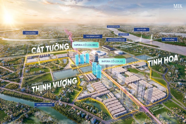 Vị trí Imperia Cổ Loa Global Gate