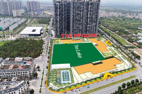 Vị trí Masteri Lakeside Vinhomes Ocean Park Gia Lâm