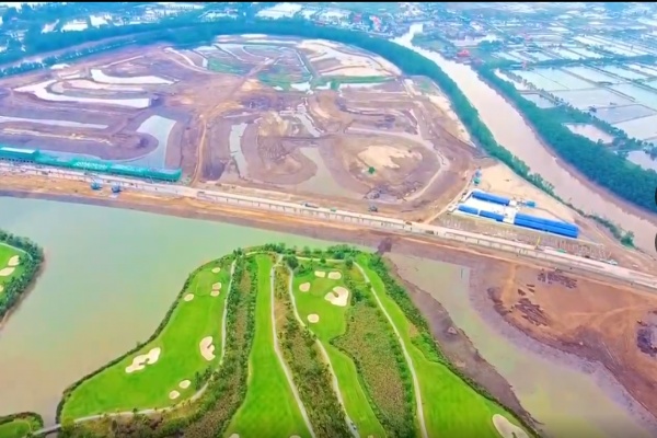 Tiến độ Vinhomes Royal Island Vũ Yên – cập nhật tháng 3/2024

