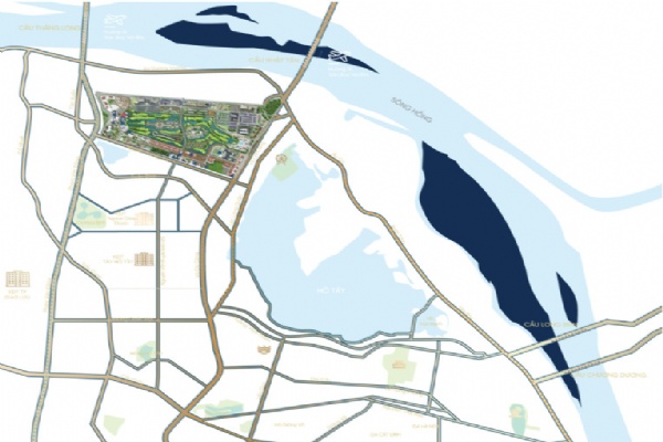 Vị trí dự án Royal Capital Ciputra