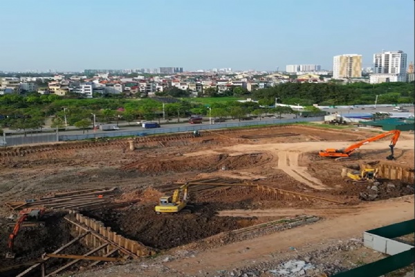 Cập nhập tiến độ thi công dự án East Skyline Hanoi Cổ Linh