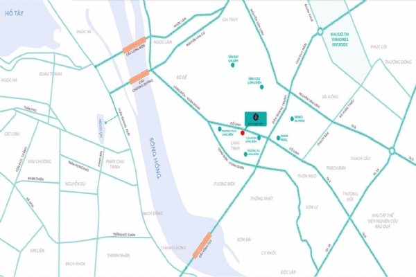Vị Trí Đắc Địa Của East Skyline Hanoi Cổ Linh: Tâm Điểm Phía Đông Thủ Đô