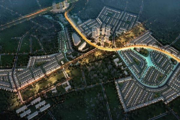 Đường đi đến dự án Hồng Hạc City Thuận Thành, Bắc Ninh