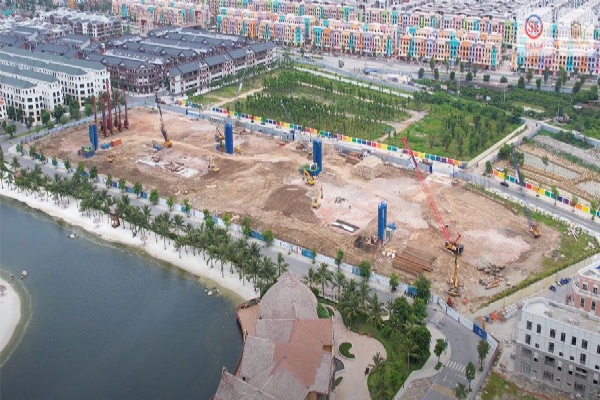 Tiến độ xây dựng Masterise Lumiere SpringBay Ocean Park 2 Hưng Yên