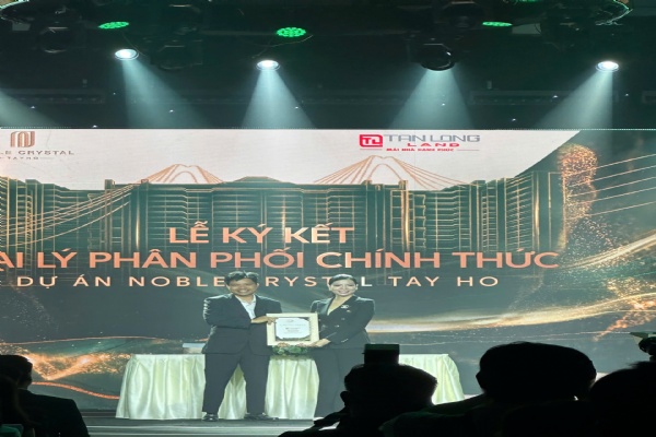 Tân Long Land chính thức phân phối Noble Crystal Tây Hồ