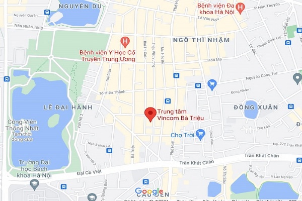 Vị trí khu căn hộ Vinhomes Bà Triệu - Thông tin chi tiết