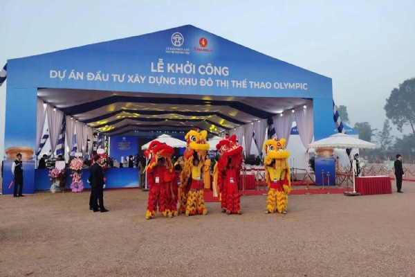 Cập nhật tiến độ xây dựng Vinhomes Olympic Ngọc Hồi Hanoi