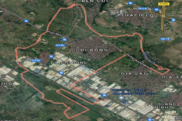 Quy hoạch khu đô thị Chi Đông Mê Linh - Thông tin chi tiết