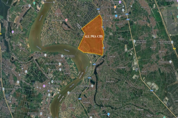 Đường đến Alluvia City Văn Giang