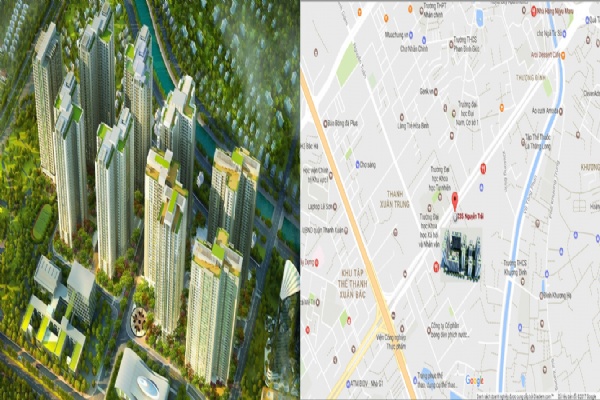 Vị trí Vinhomes Galaxy Nguyễn Trãi