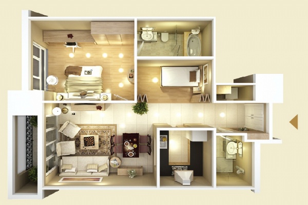 Thiết Kế Vinhomes Galaxy Nguyễn Trãi