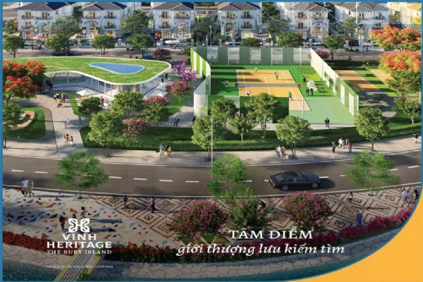 Mặt bằng thiết kế Vinh Heritage
