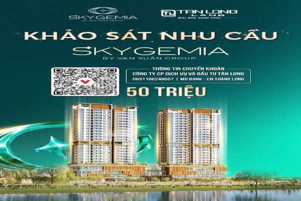 Chính thức nhận booking chung cư Sky Gemia Hải Dương