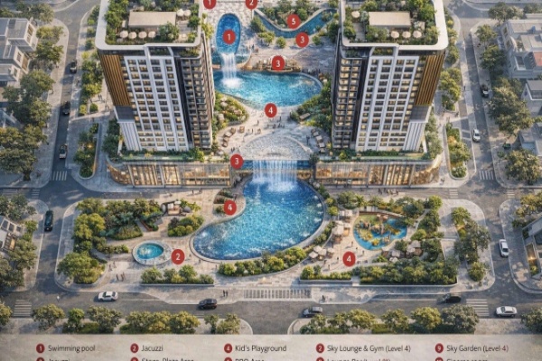 Phí quản lý vận hành Sky Gemia Hải Dương và sự tương xứng với giá trị dịch vụ hạng sang