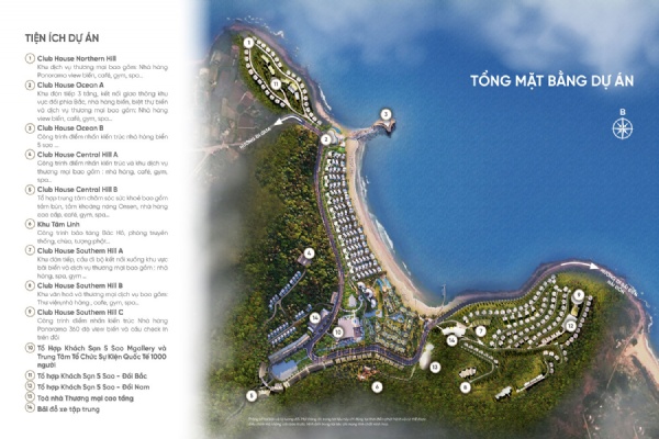 Mặt bằng thiết kế Mey Retreat Bãi Lữ tối ưu hóa công năng và tầm nhìn panorama vịnh biển rực rỡ