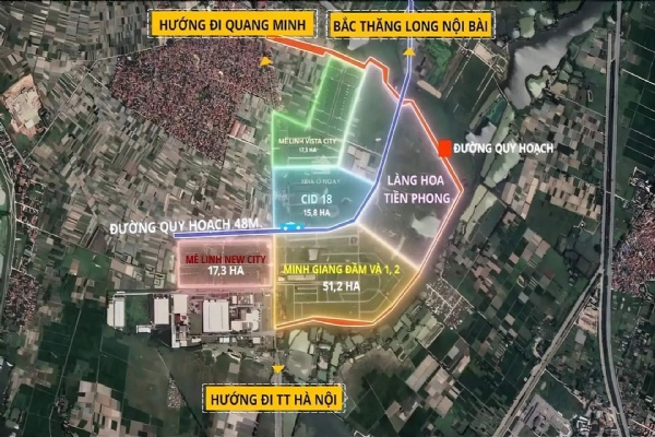 Tổng quan dự án Pearl Rivera Hanoi Mê Linh - Thông tin chi tiết