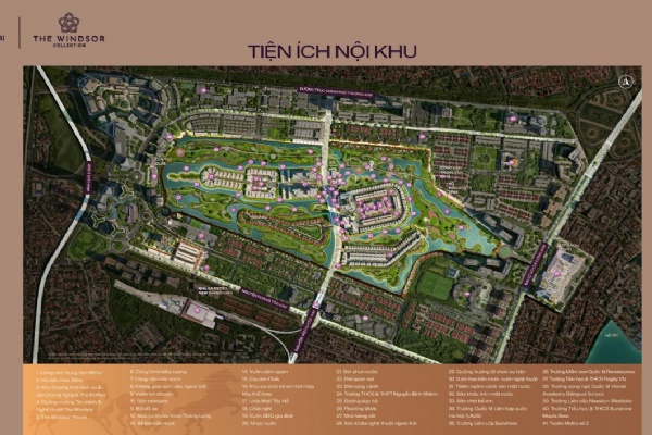 Tiện ích The Windsor Collection Ciputra có gì đặc biệt?