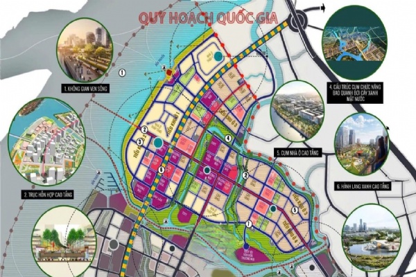 Quy hoạch Sunshine Rivernia Finance & Tech Hub và tư duy phân bổ mặt bằng trung tâm tài chính số liên vùng