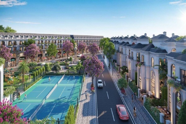 Nhà phố shophouse Pearl Rivera Hà Nội và tâm điểm giao thương sầm uất