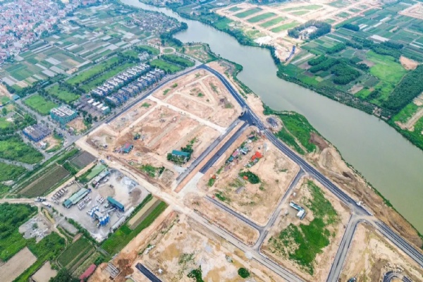 Tiến độ xây dựng Pearl Rivera Hà Nội và cam kết triển khai hạ tầng đồng bộ