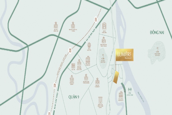 Vị trí LUMIÈRE Boulevard và tâm điểm siêu kết nối giao thương tại Thủ Đức