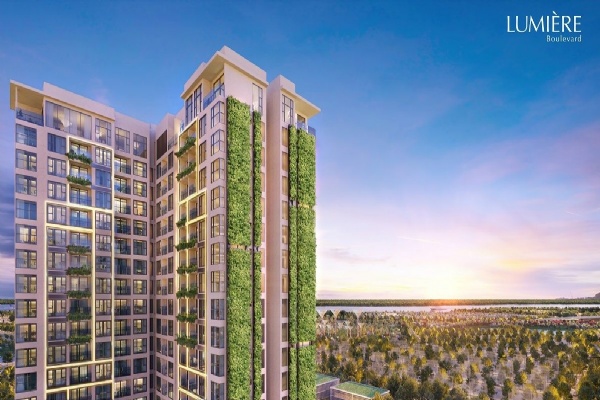 Tổng quan LUMIÈRE Boulevard và biểu tượng kiến trúc xanh đẳng cấp tại Thủ Đức