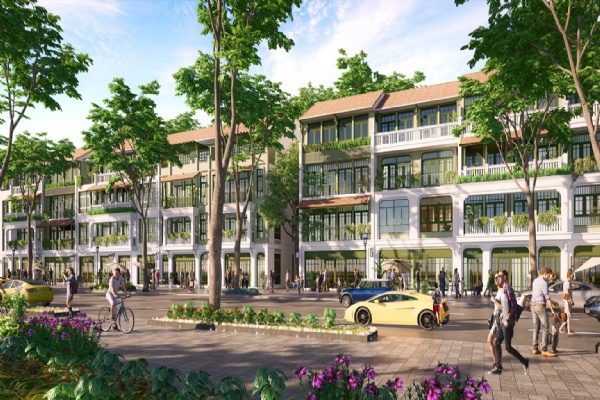 Nhà liền kề Handico Sunshine Metropolis City Mê Linh kiến tạo cuộc sống kết nối