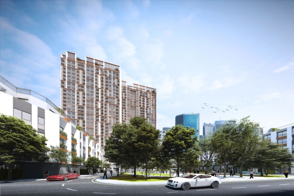 Mặt bằng thiết kế Hoàng Thành Pearl và nghệ thuật kiến tạo không gian sống sinh thái