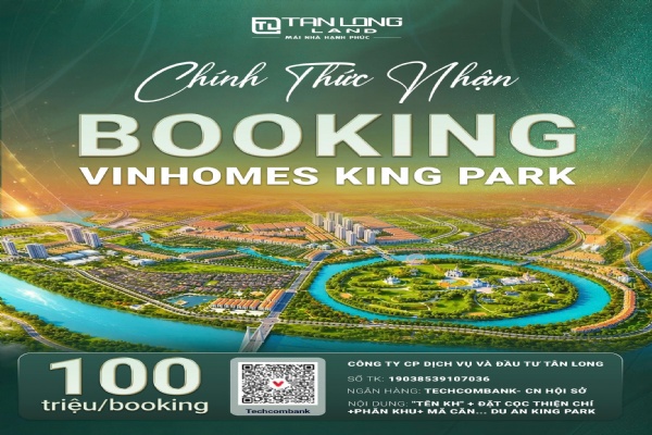 Chính thức nhận Booking Vinhomes King Park Bắc Ninh - Đăng ký ngay