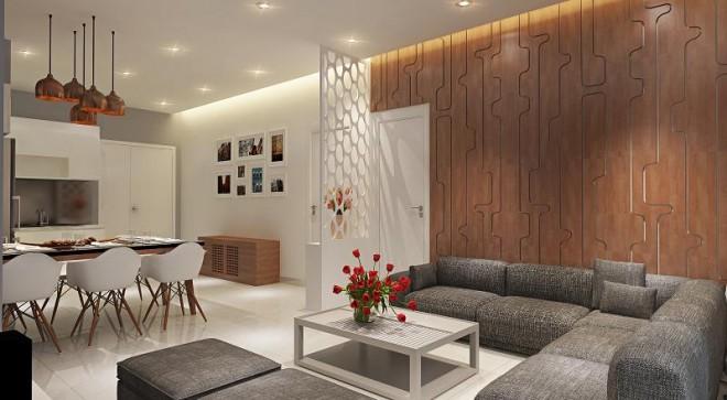 Bố trí căn hộ 121 m2 có 3 phòng ngủ