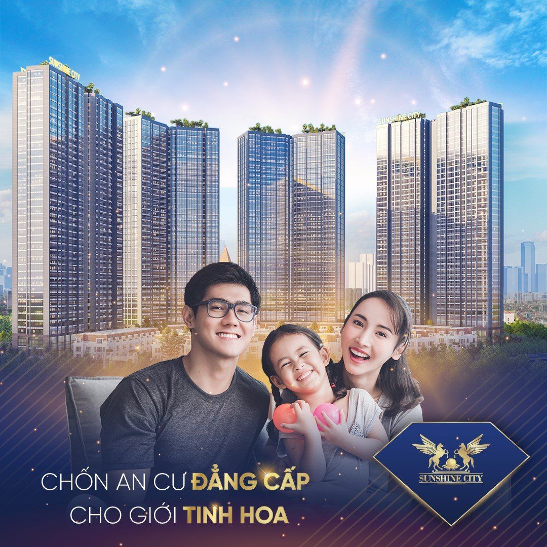 Bán căn hộ chung cư Sunshine City 1 phòng ngủ diện tích 52,9m2