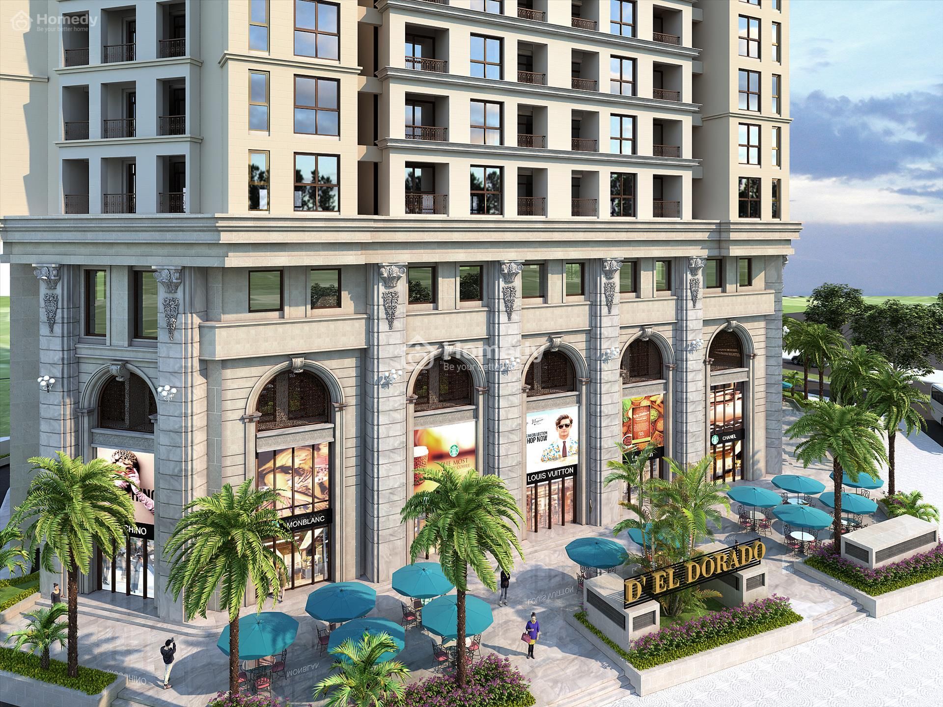 Cần bán shophouse chân khối đế tại toà E1 Eldorado1 Phú Thượng