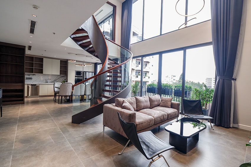 Cần cho thuê căn hộ duplex view đẹp dự án Sungrand City Quảng An