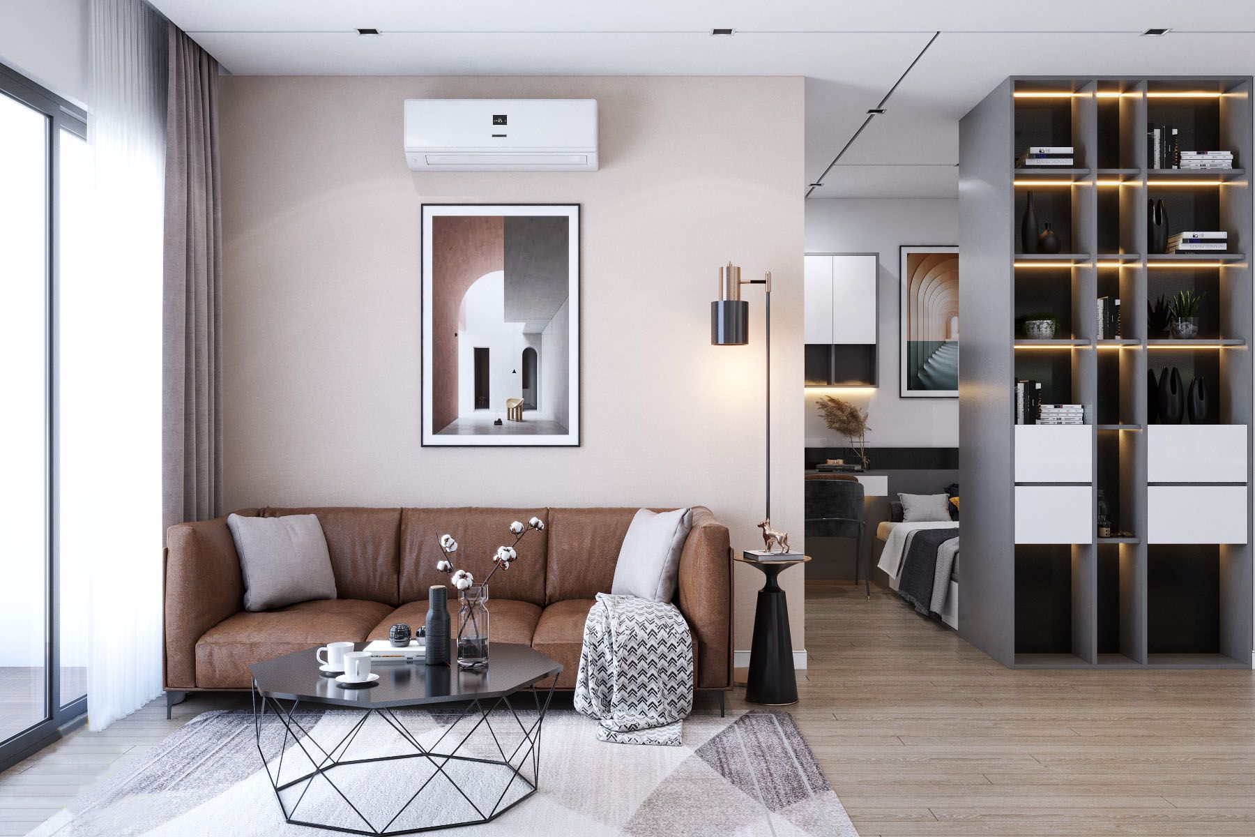 Mua chung cư 2 ngủ 2WC cửa Tây Nam - DT: 74.8m2 view cảnh quan Ambience Gamuda Hải Phòng giá tốt