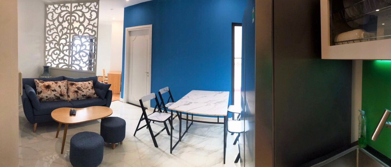 Cho thuê căn 2PN/55m2 tầng cao full đồ + view thoáng tại D. El Dorado Tây Hồ. LH 0989734734