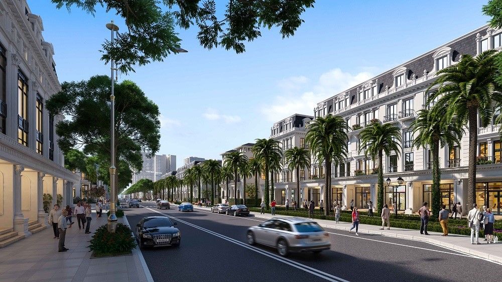 Bán shophouse TMDV KĐT Mỹ Hưng Cienco 5: 120m2 bàn giao thô hoàn thiện mặt ngoài
