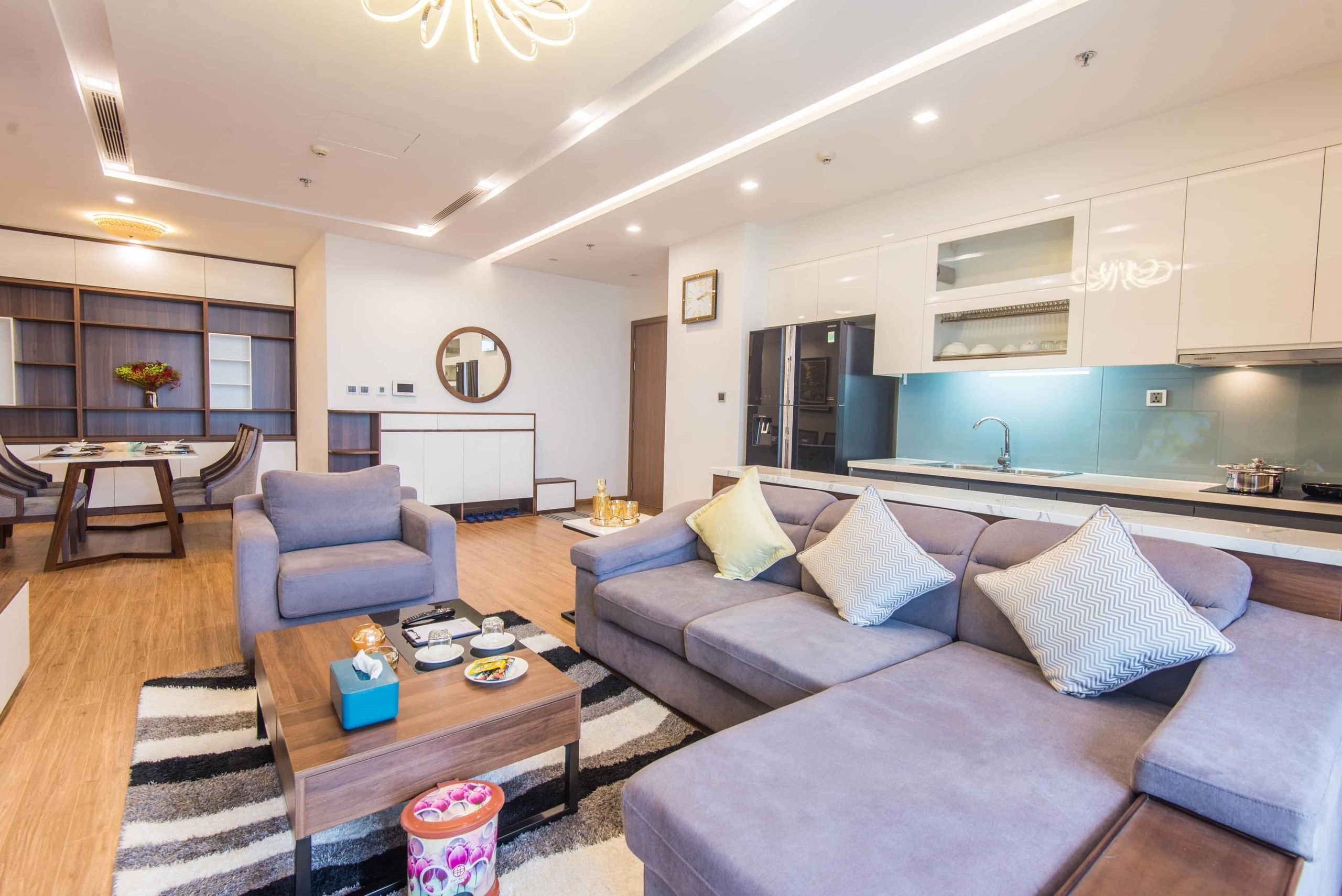 Cho thuê căn hộ 4 ngủ 3 wc toà M1 tại Vinhomes Metropolis - Diện tích: 140m2