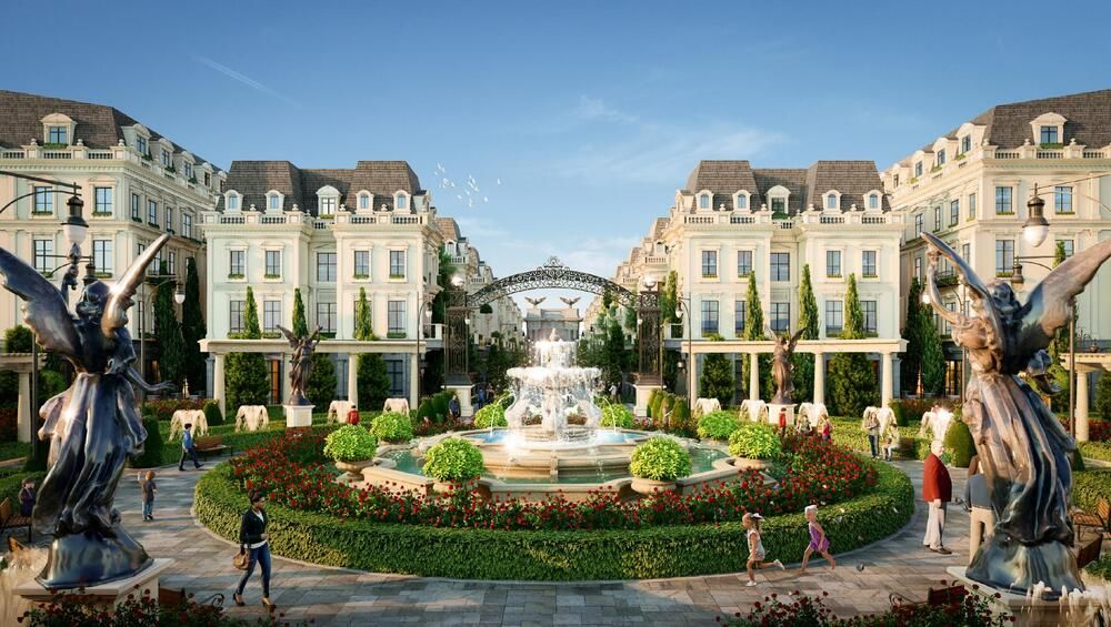 Bán nhà liền kề Đan Phượng mặt đường 12m gần tiện ích Sunshine Capital Tân Lập