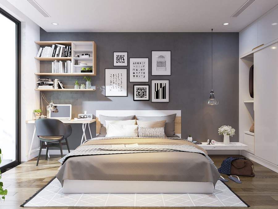 Cần thuê căn hộ diện tích 68.7m2/2PN+ full đồ, ban công view hồ tòa H2 Hawaii Masteri Waterfront