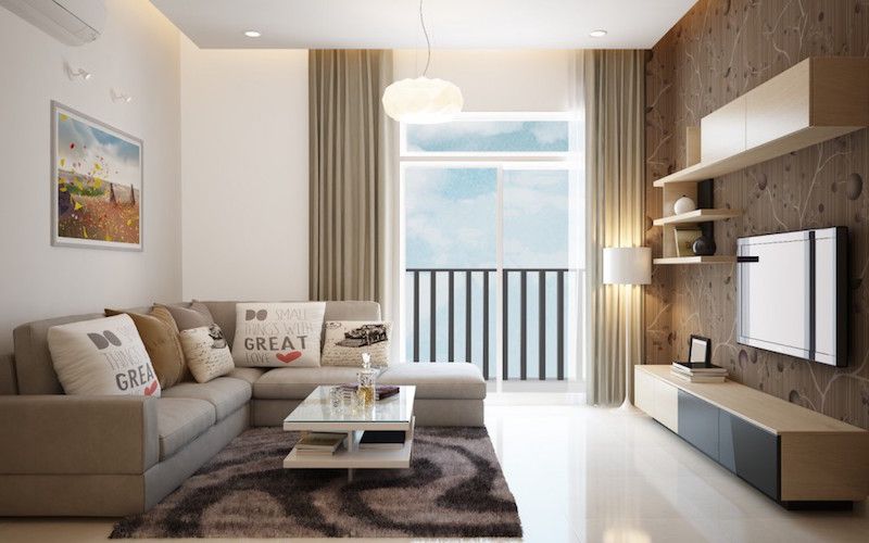 Cần thuê căn hộ 2 phòng ngủ Việt Đức Legend City hướng Đông, diện tích rộng - Có sẵn nội thất