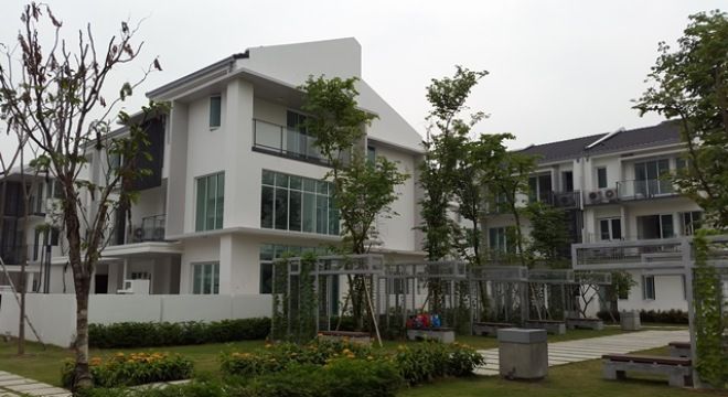 Cần cho thuê nhà liền kề hướng chính Nam khu Evelyne Garden The Park City, diện tích 160m2