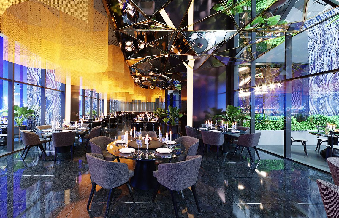 Cho thuê căn hộ penthouse Sunshine Golden River