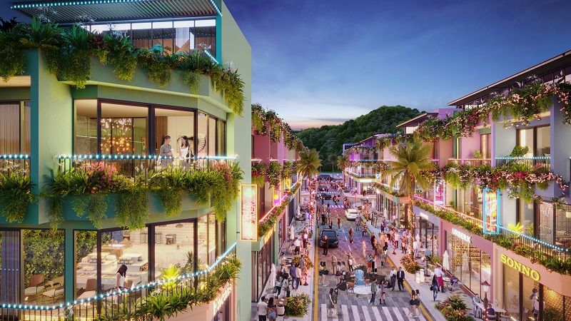 Bán căn góc liền kề hướng chính Tây bàn giao bên ngoài 4 tầng Flamingo Forest City Đông Anh