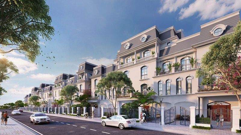 Cần bán liền kề căn góc hướng Đông Bắc khu Hạnh Phúc Vinhomes Vũ Yên có thang máy hiện đại