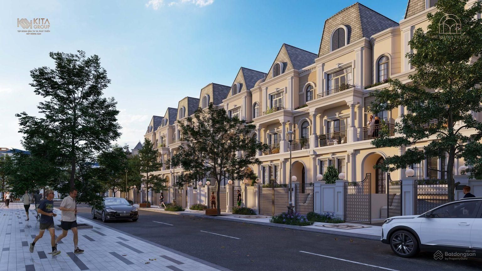 Bán nhà phố shophouse Kita Capital, hướng chính Nam, căn góc siêu đẹp