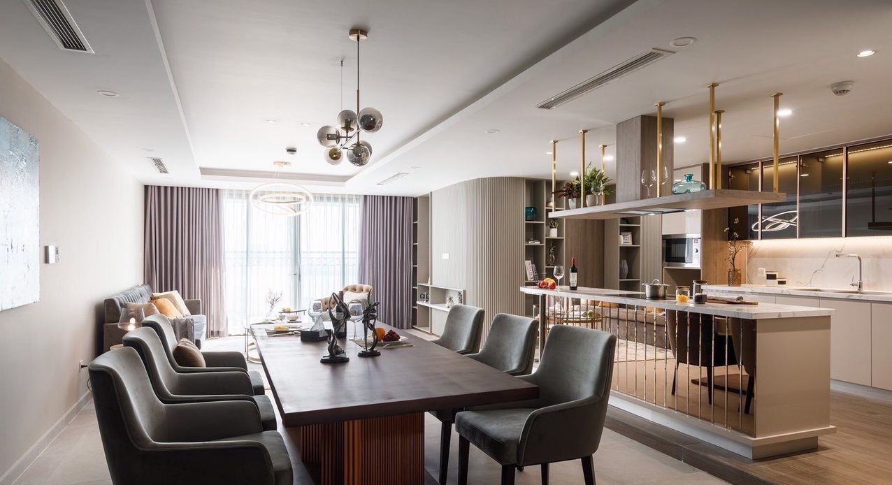 Cho thuê căn hộ Hanoi Aqua Central Penthouse 5 ngủ 430m2